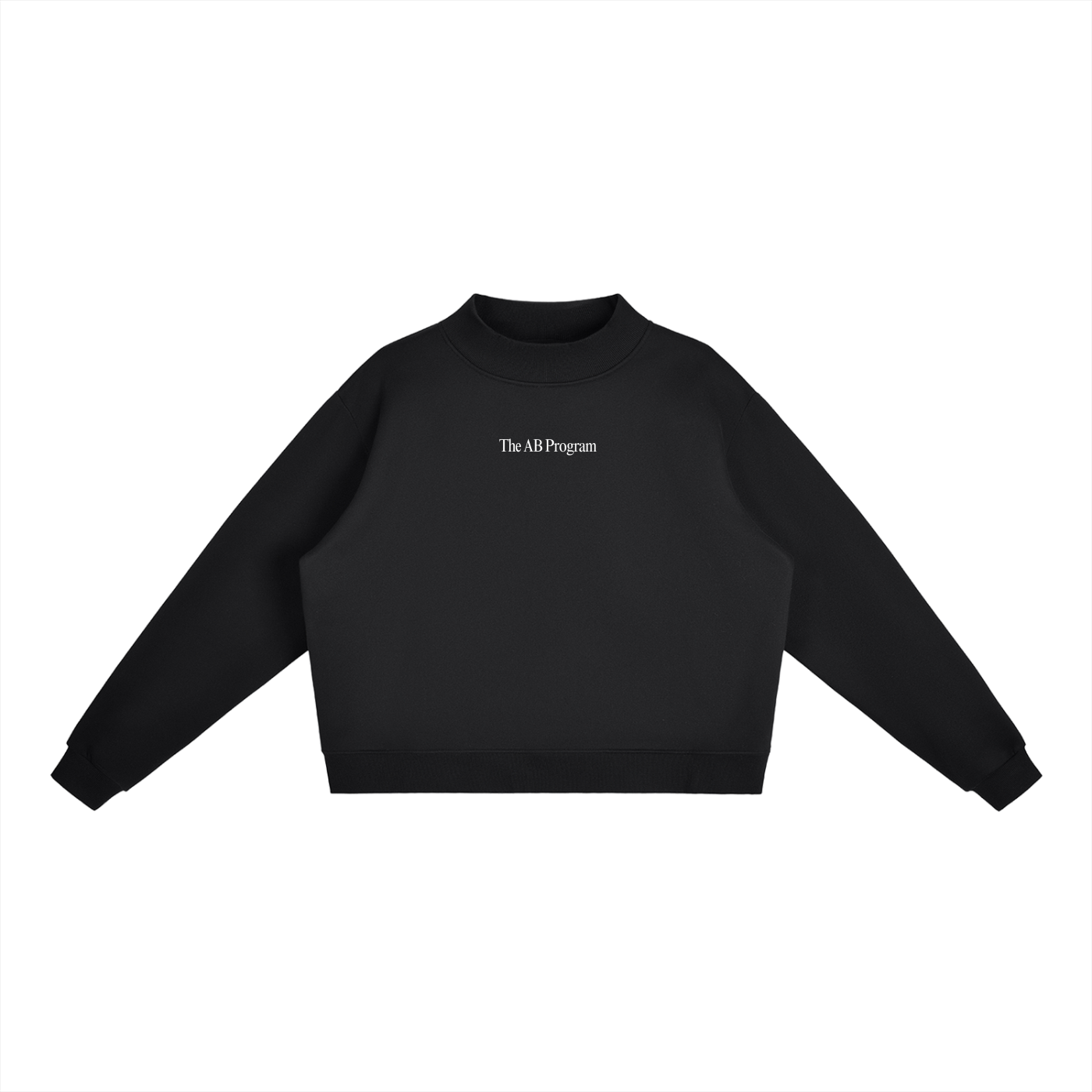 The AB Program Mock-Neck Crew Sweatshirt