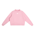 AB Fleece Mock-Neck Crew Sweatshirt