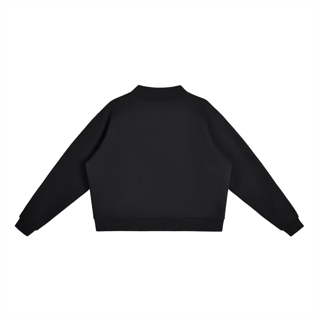AB Mock-Neck Crew Sweatshirt