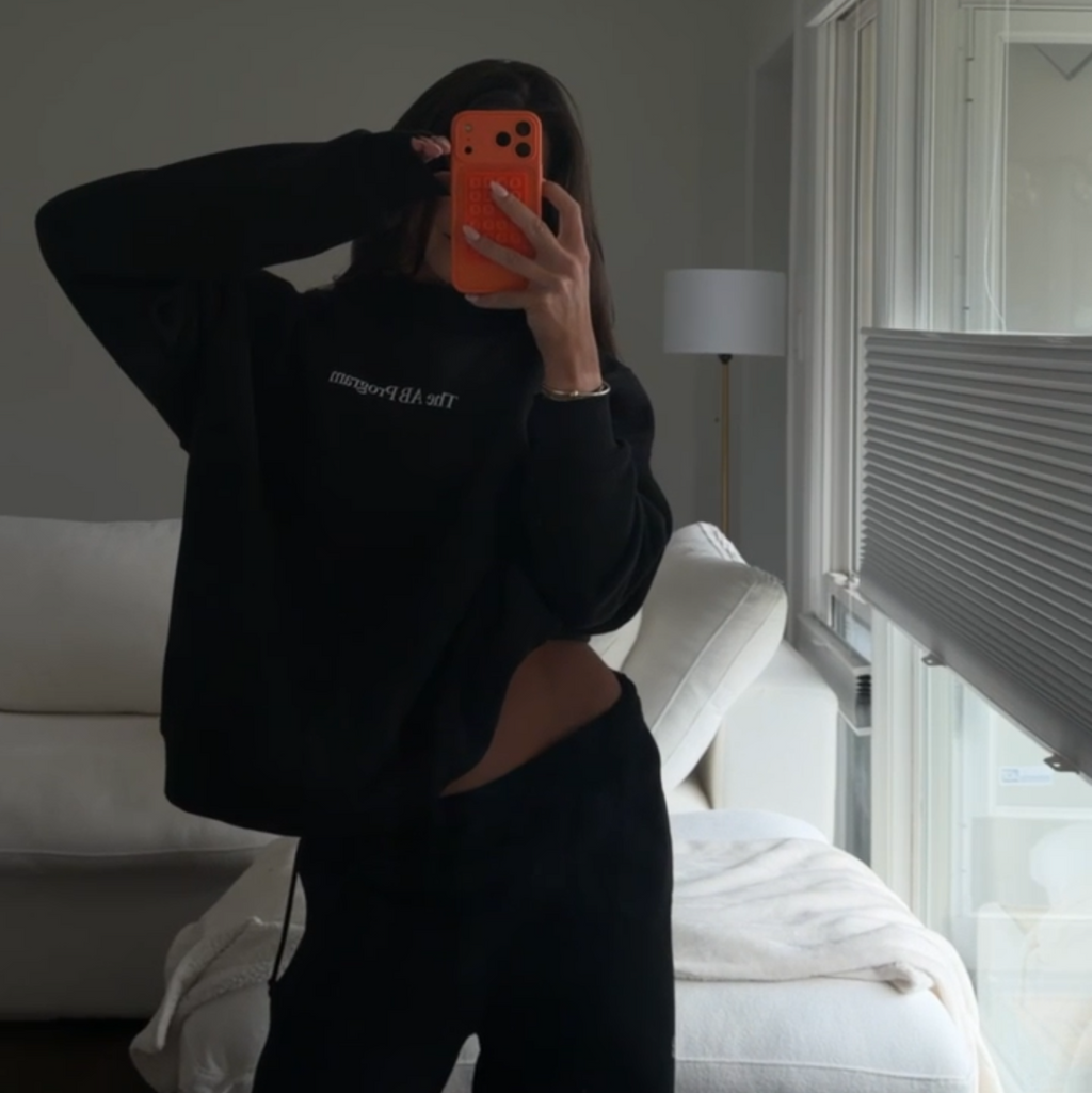 The AB Program Mock-Neck Crew Sweatshirt