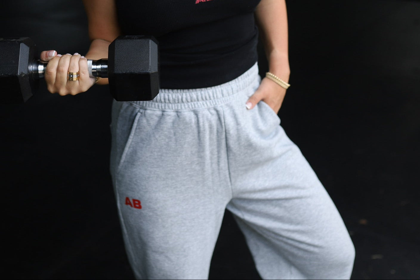 AB Straight-Leg Sweatpants