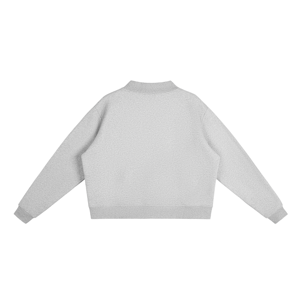 AB Mock-Neck Crew Sweatshirt