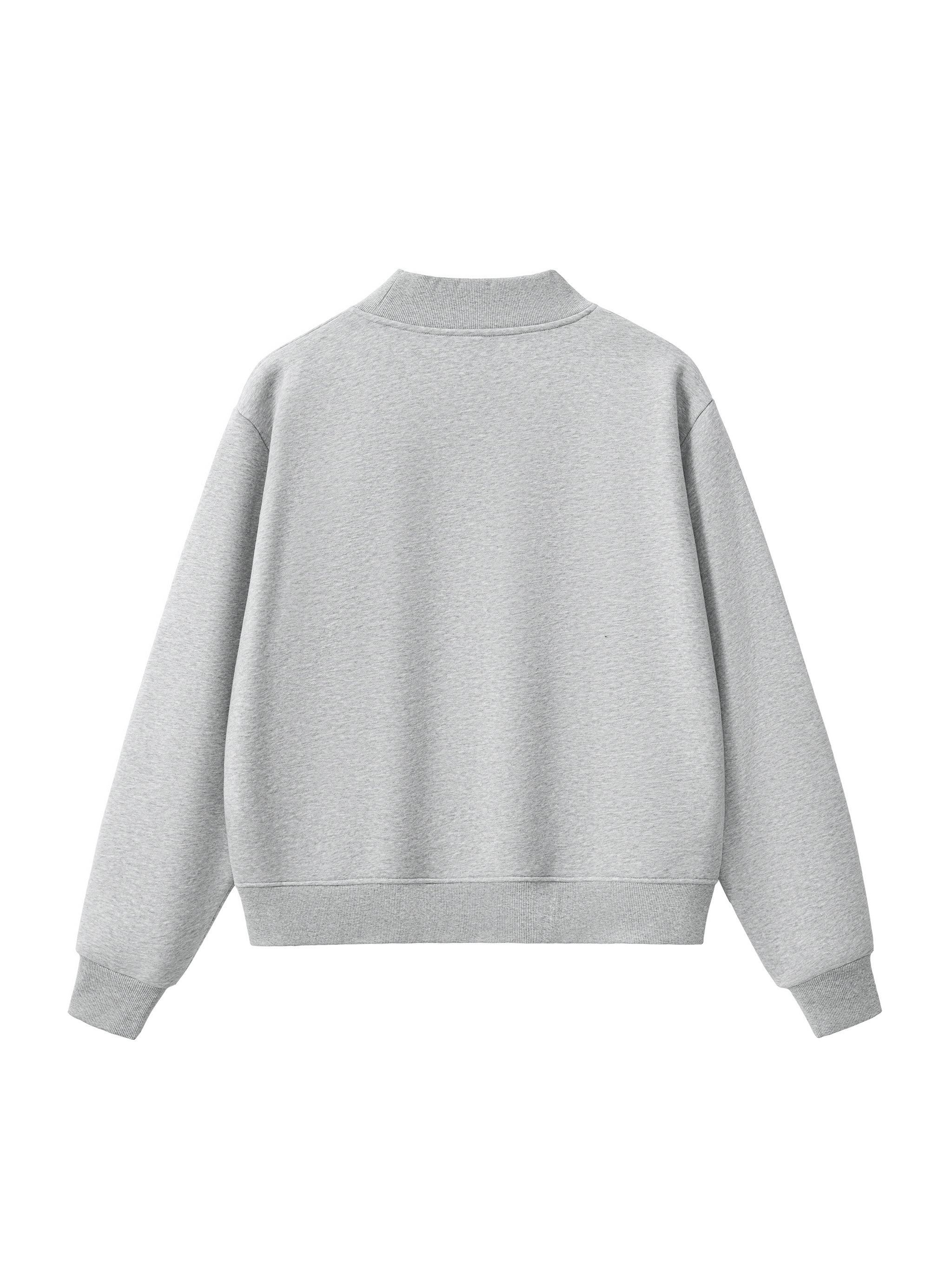 AB Mock-Neck Crew Sweatshirt
