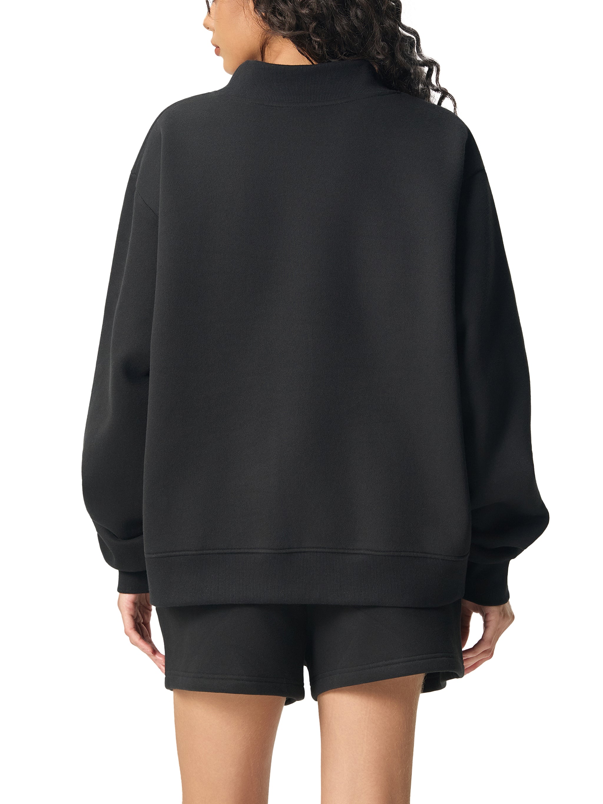 The AB Program Mock-Neck Crew Sweatshirt
