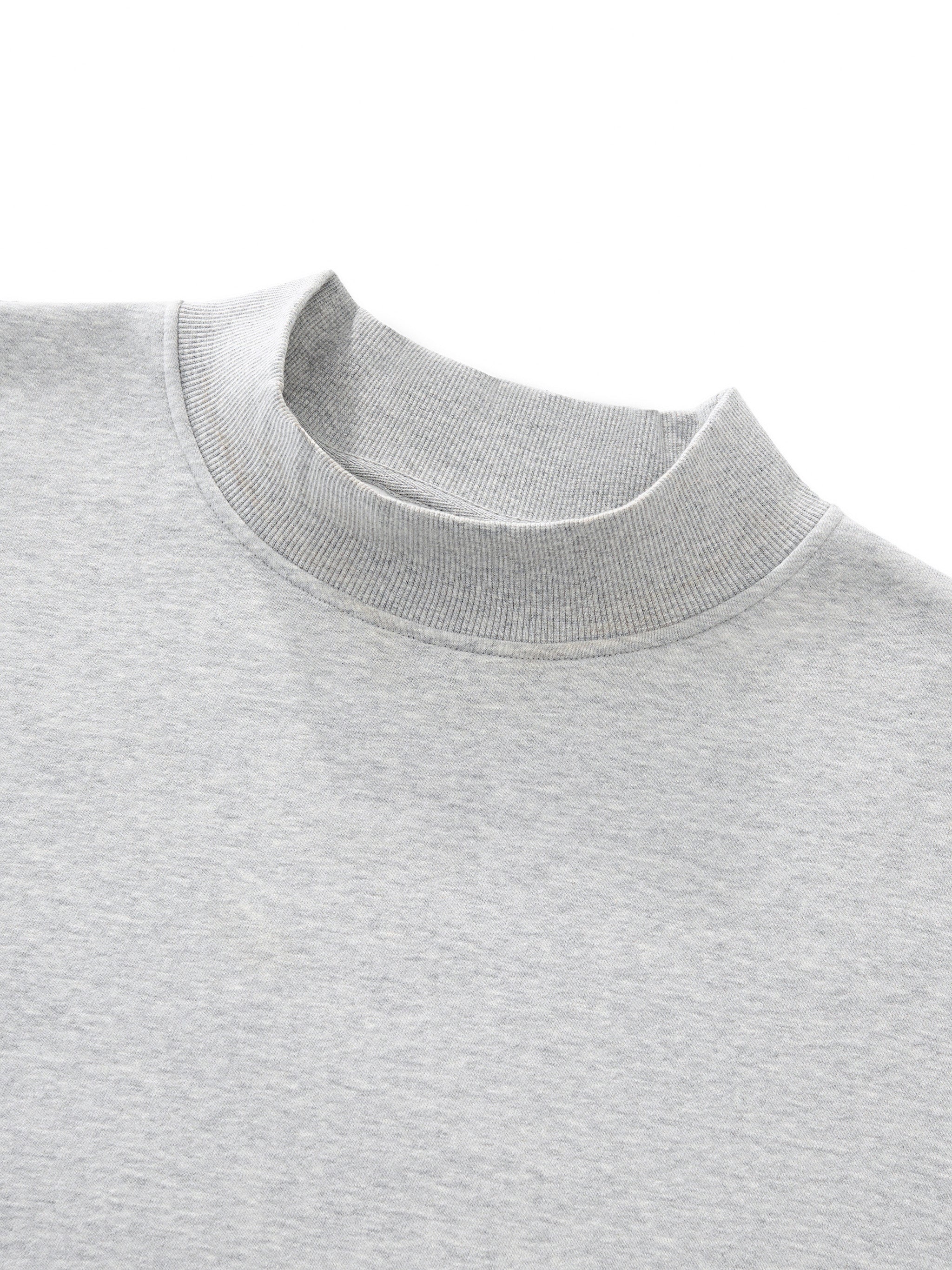 AB Mock-Neck Crew Sweatshirt